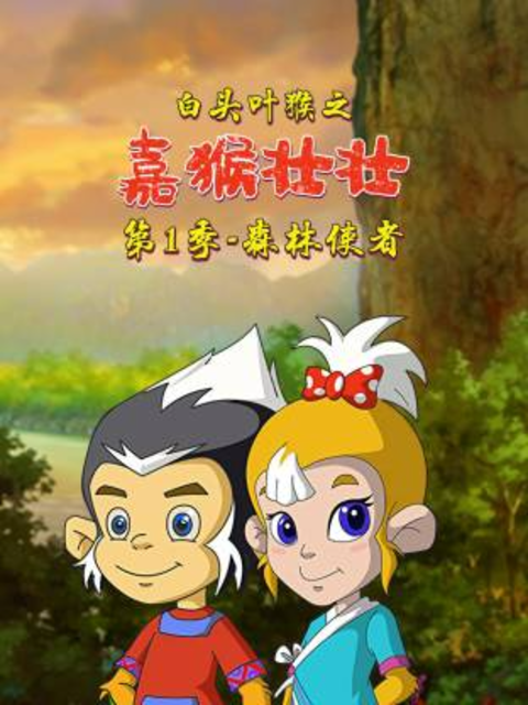 白头叶猴之嘉猴壮壮