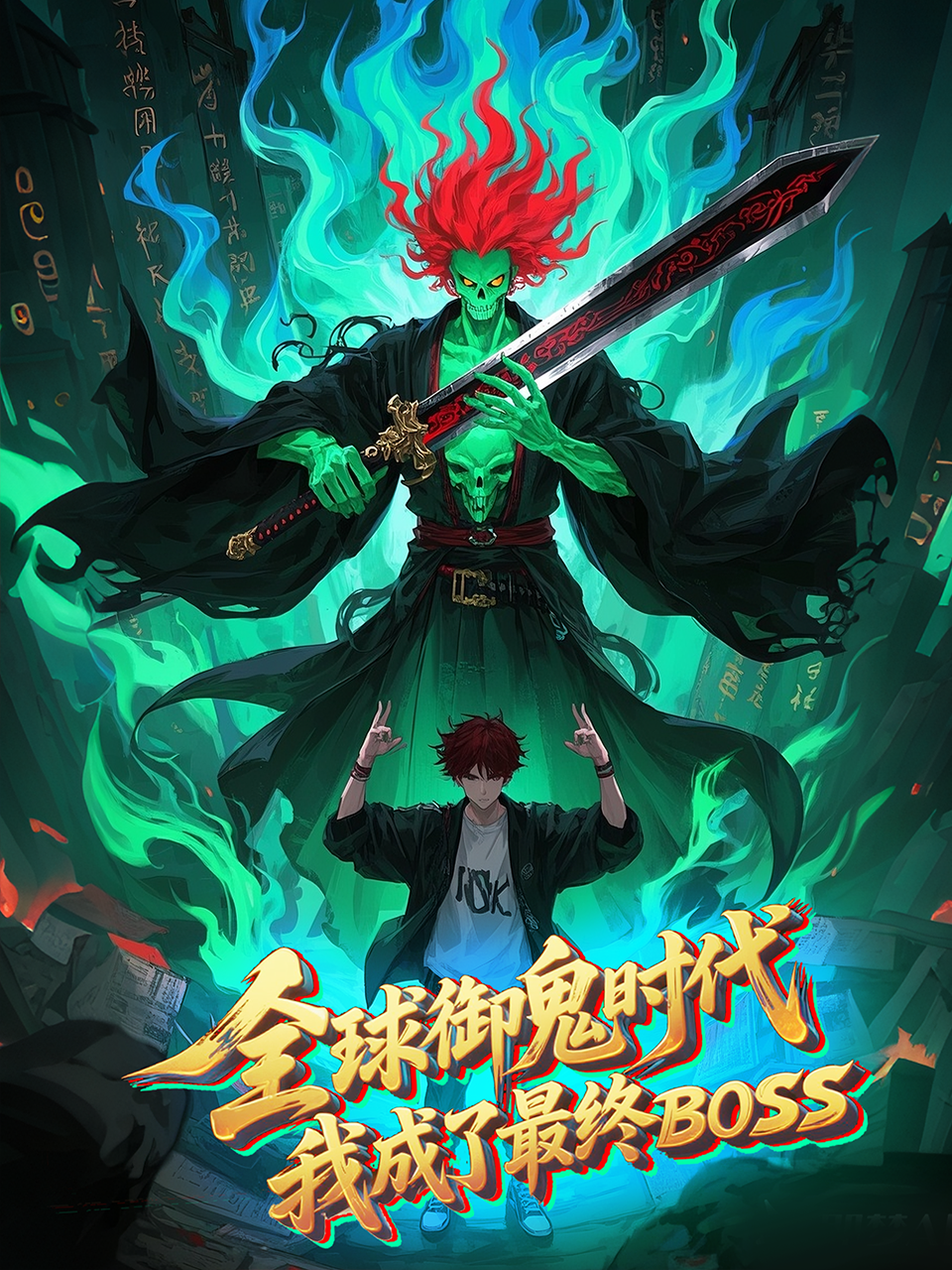 全球御鬼时代我成了最终BOSS 动态漫画