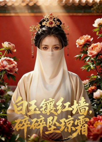 白玉镶红墙碎碎坠琼霜